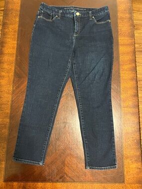 Chicos Dark Blue Women’s Jeans - Classic Stretch Denim